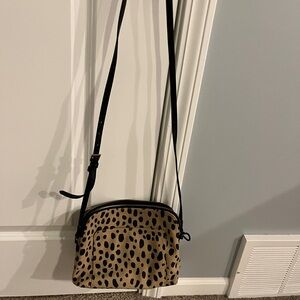 Leopard Print Crossbody Bag and Wallet